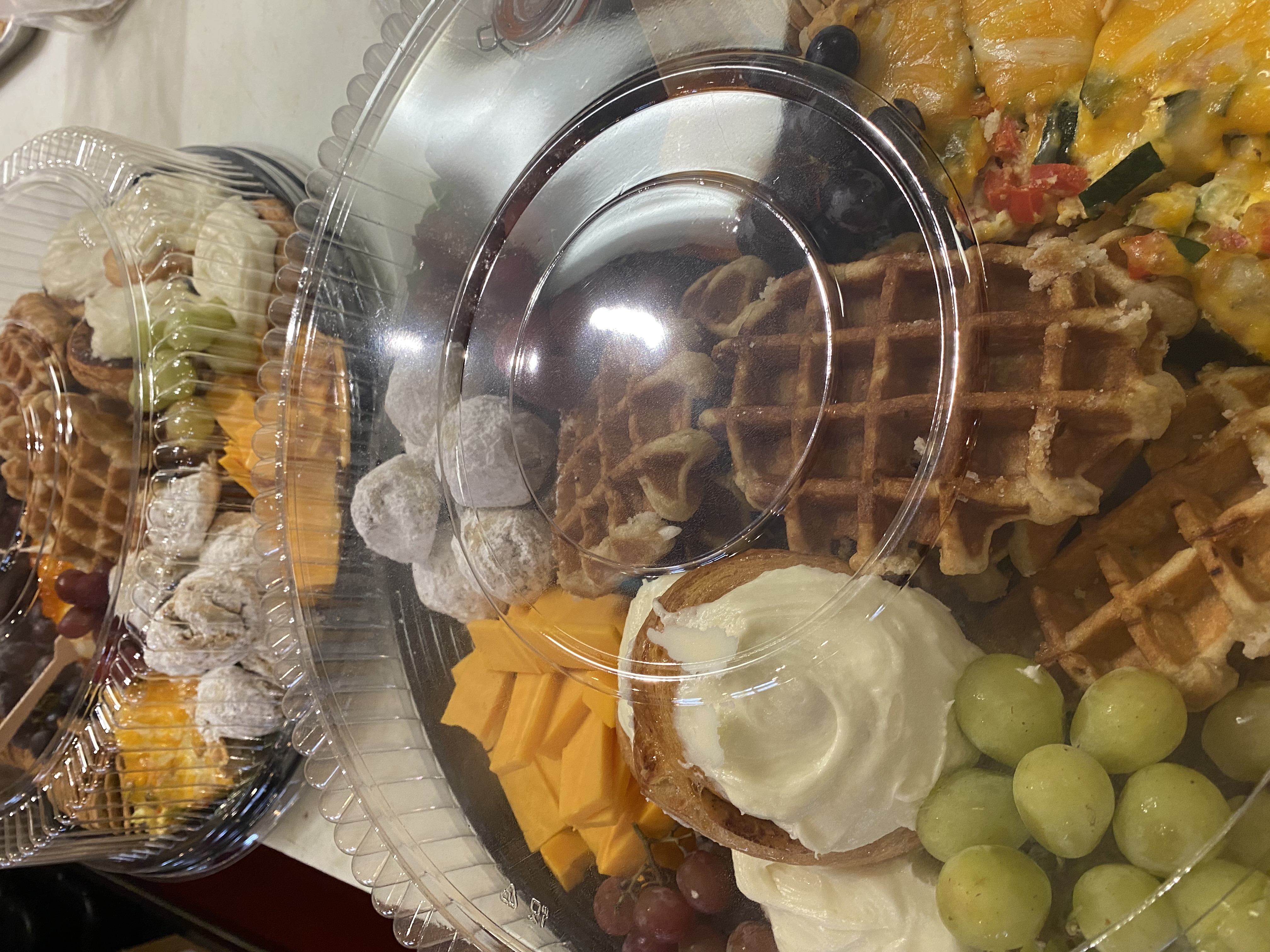 a close up look to food