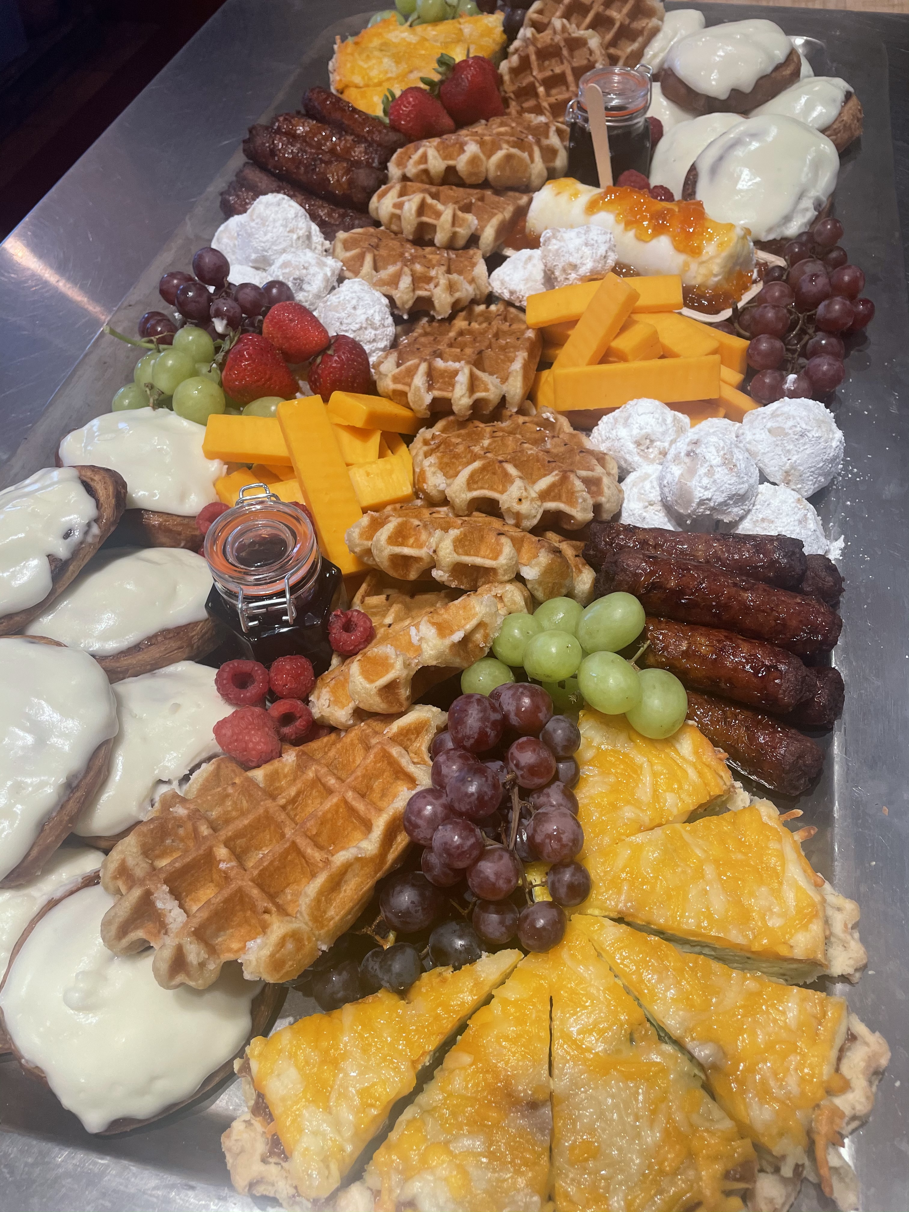 a plate of food