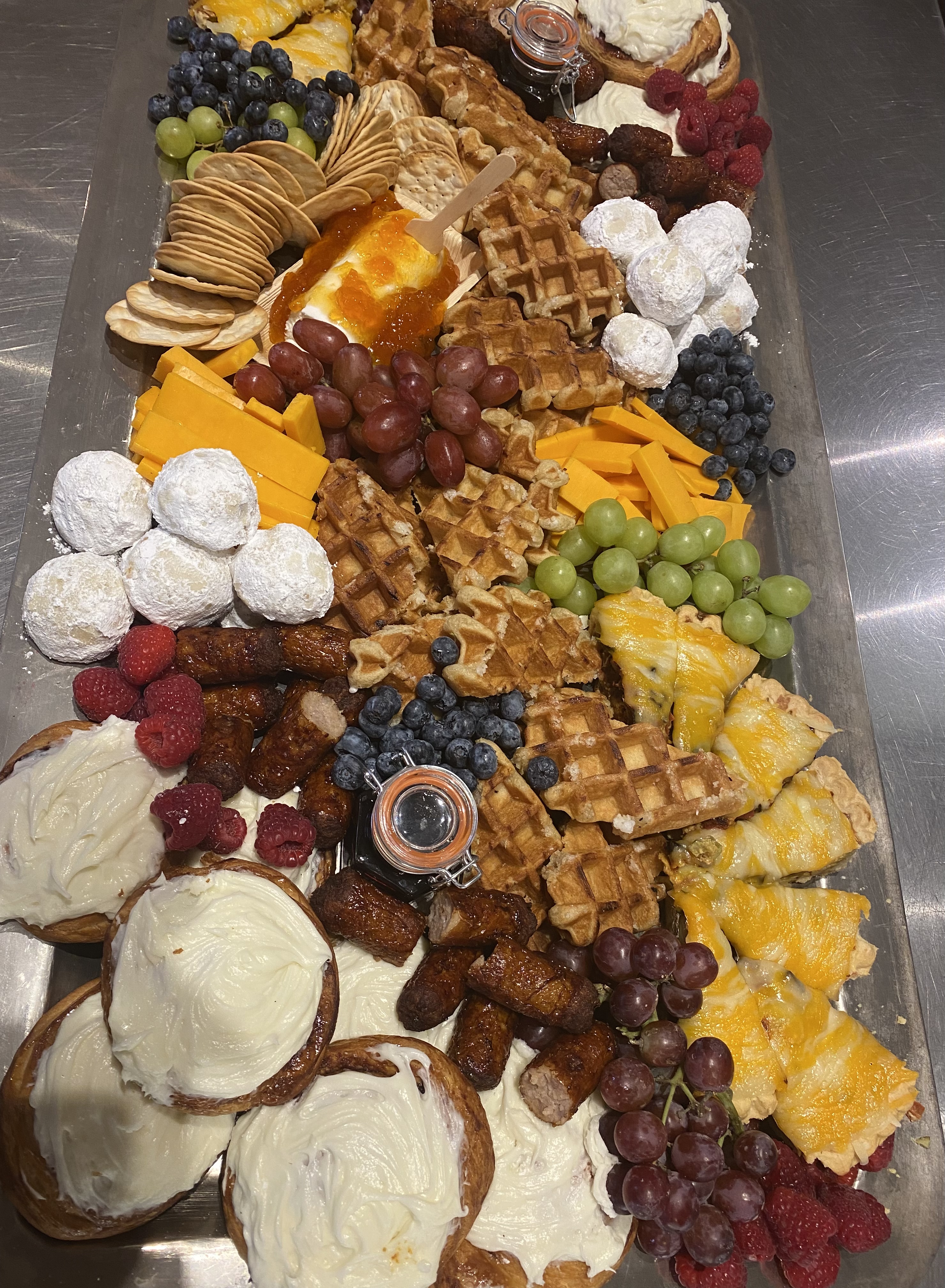 a box filled with different types of food