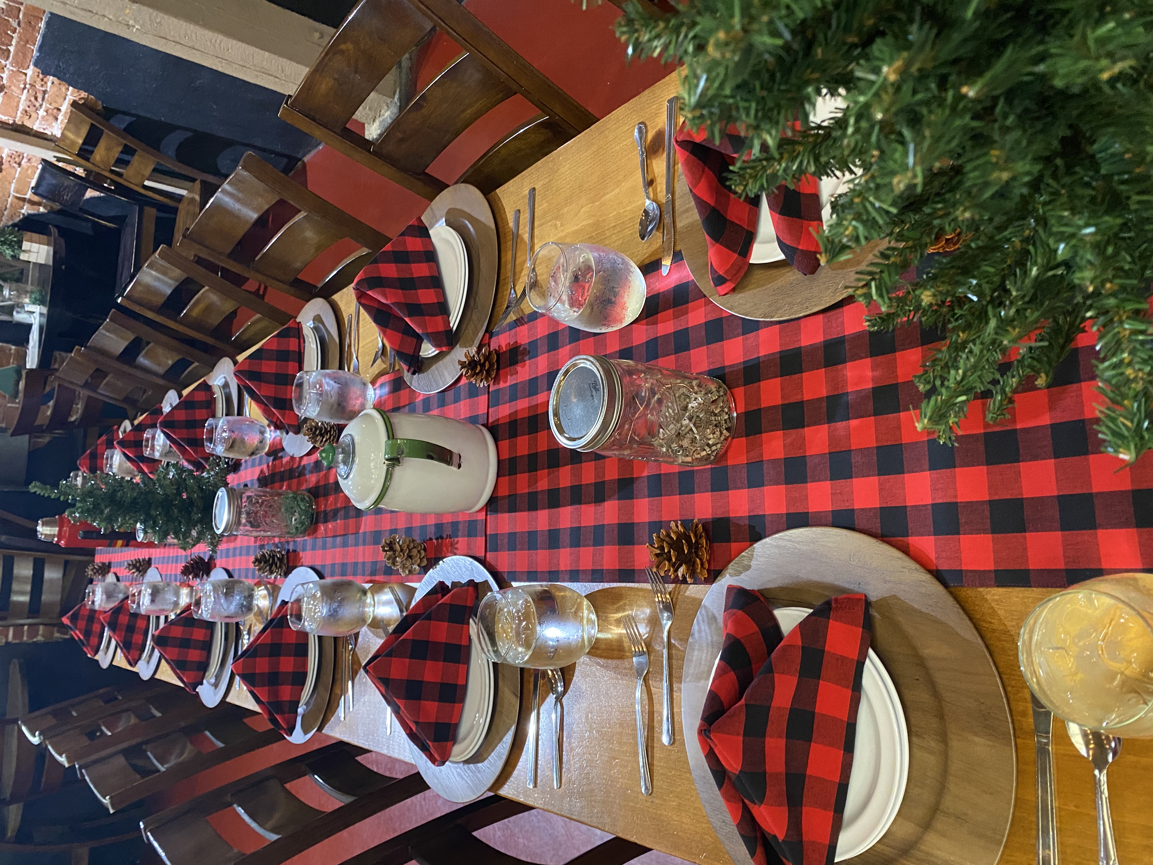 a fancy table