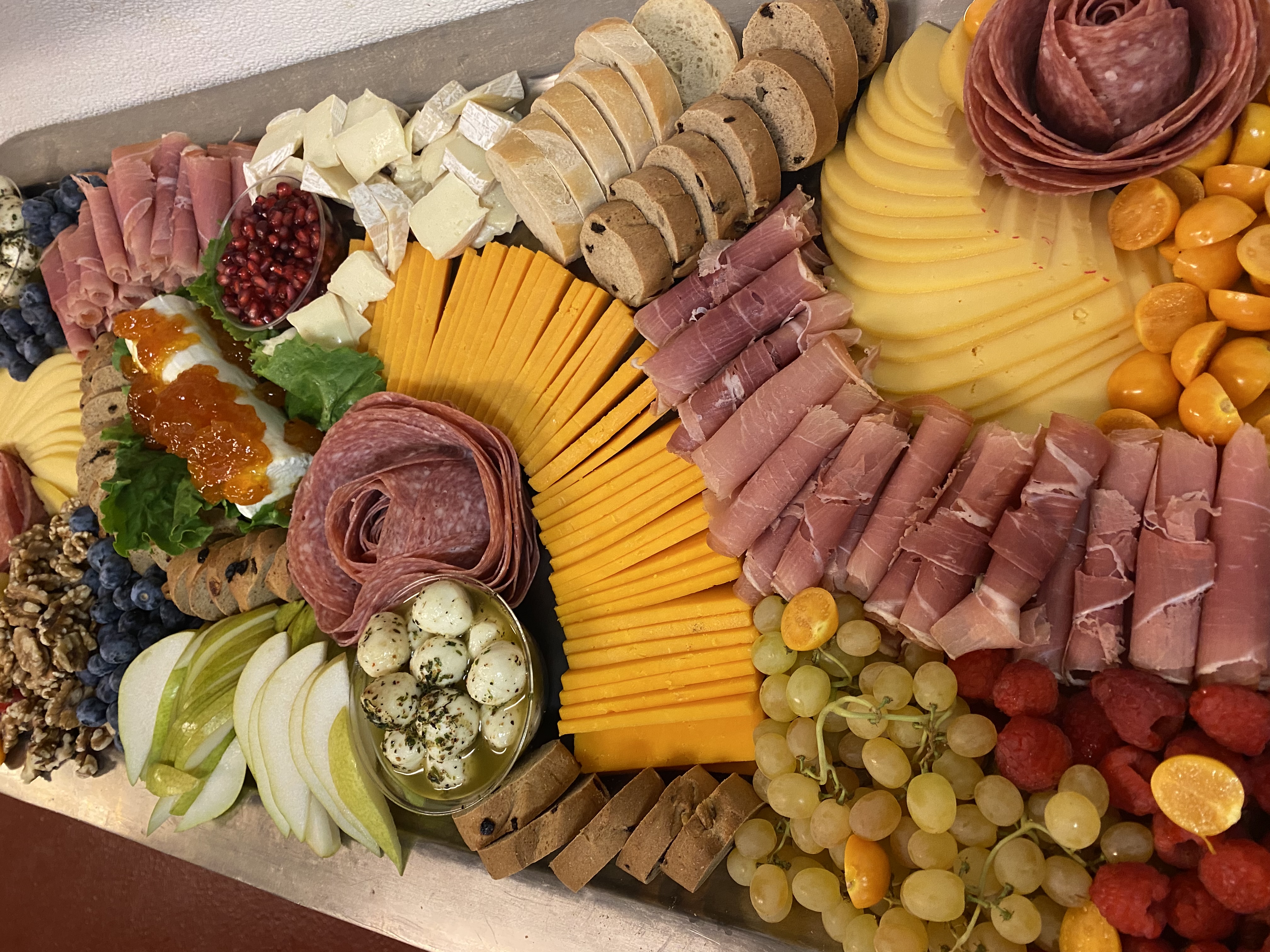 a group of different types of food