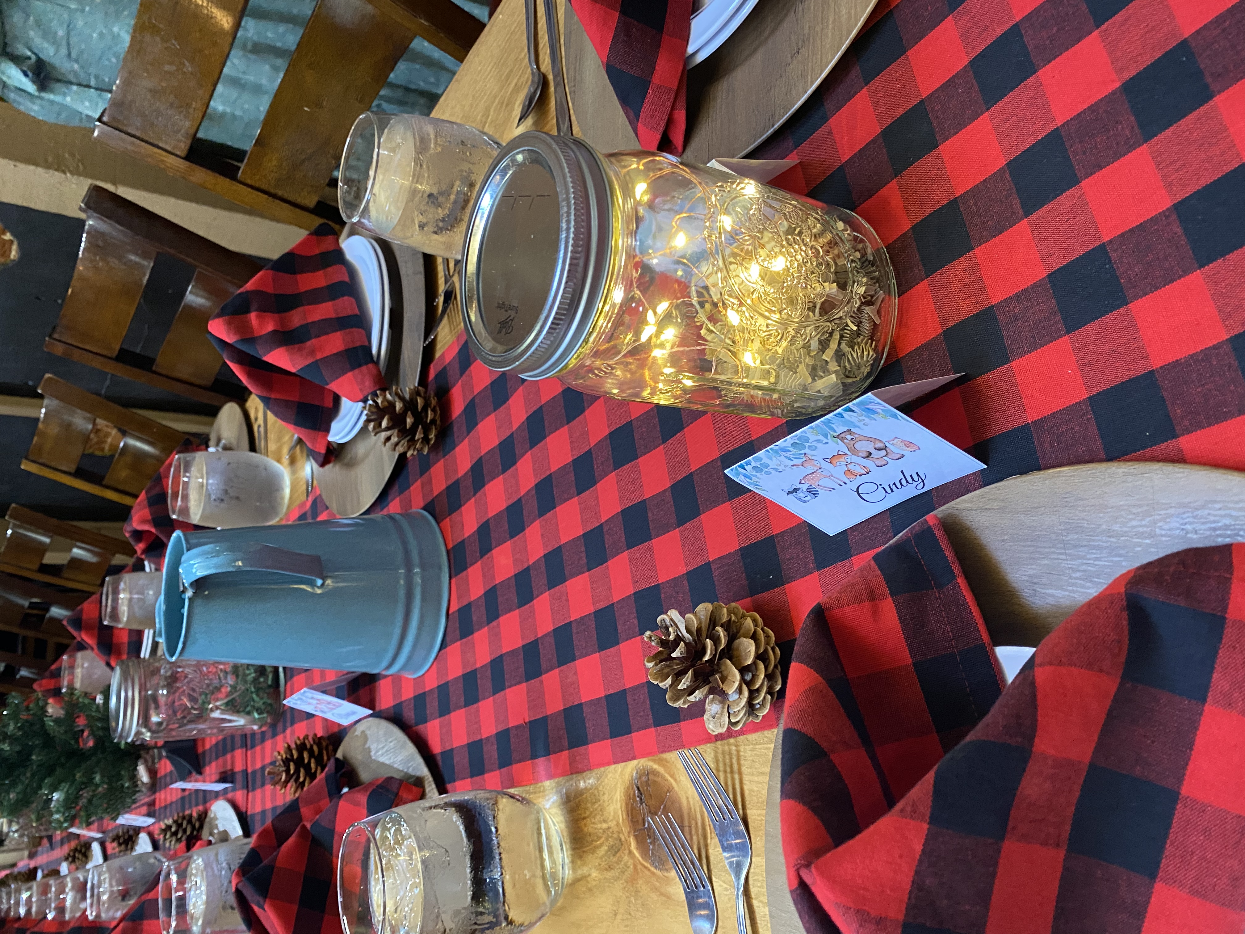 a fancy table