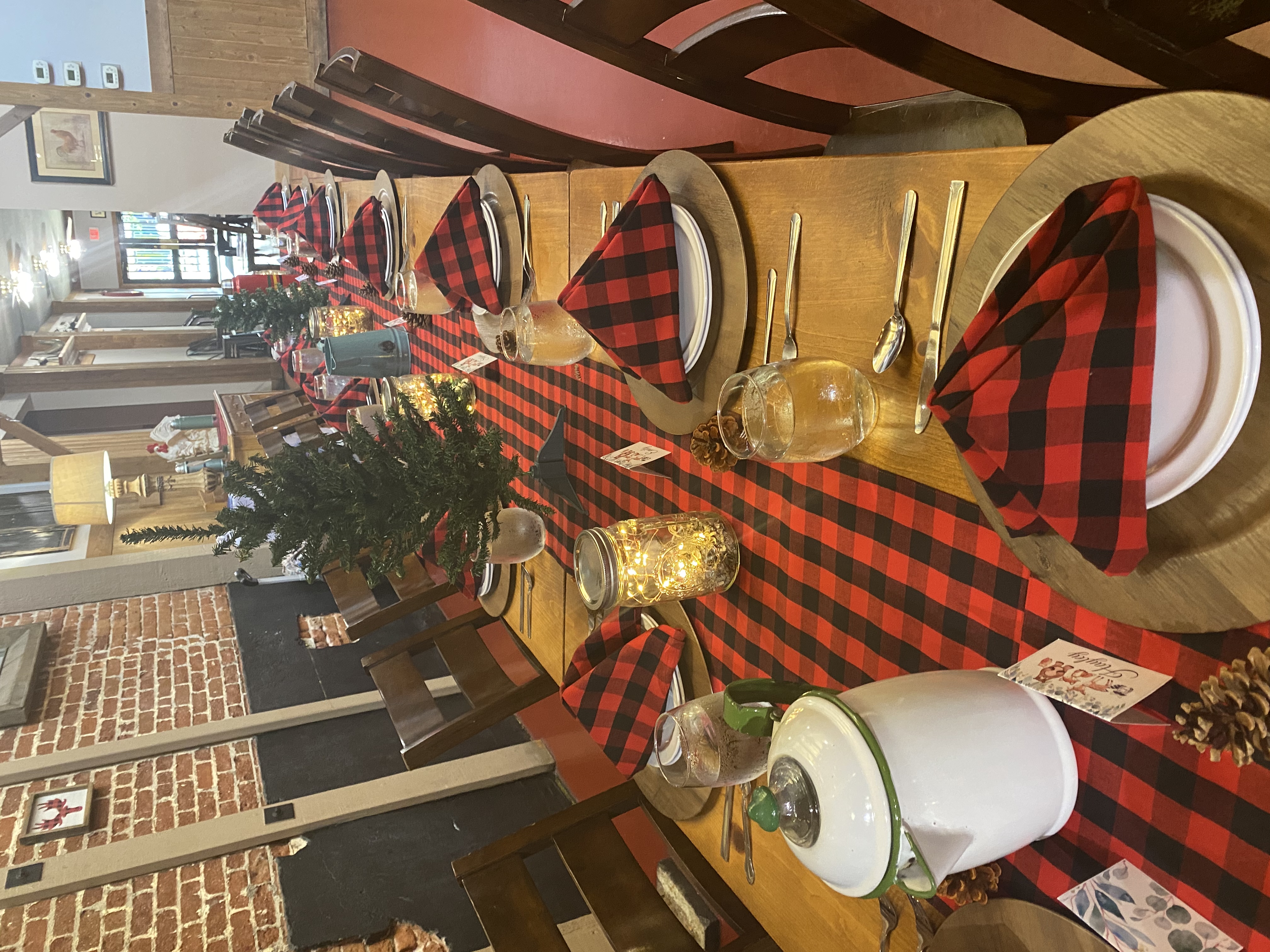 a fancy table