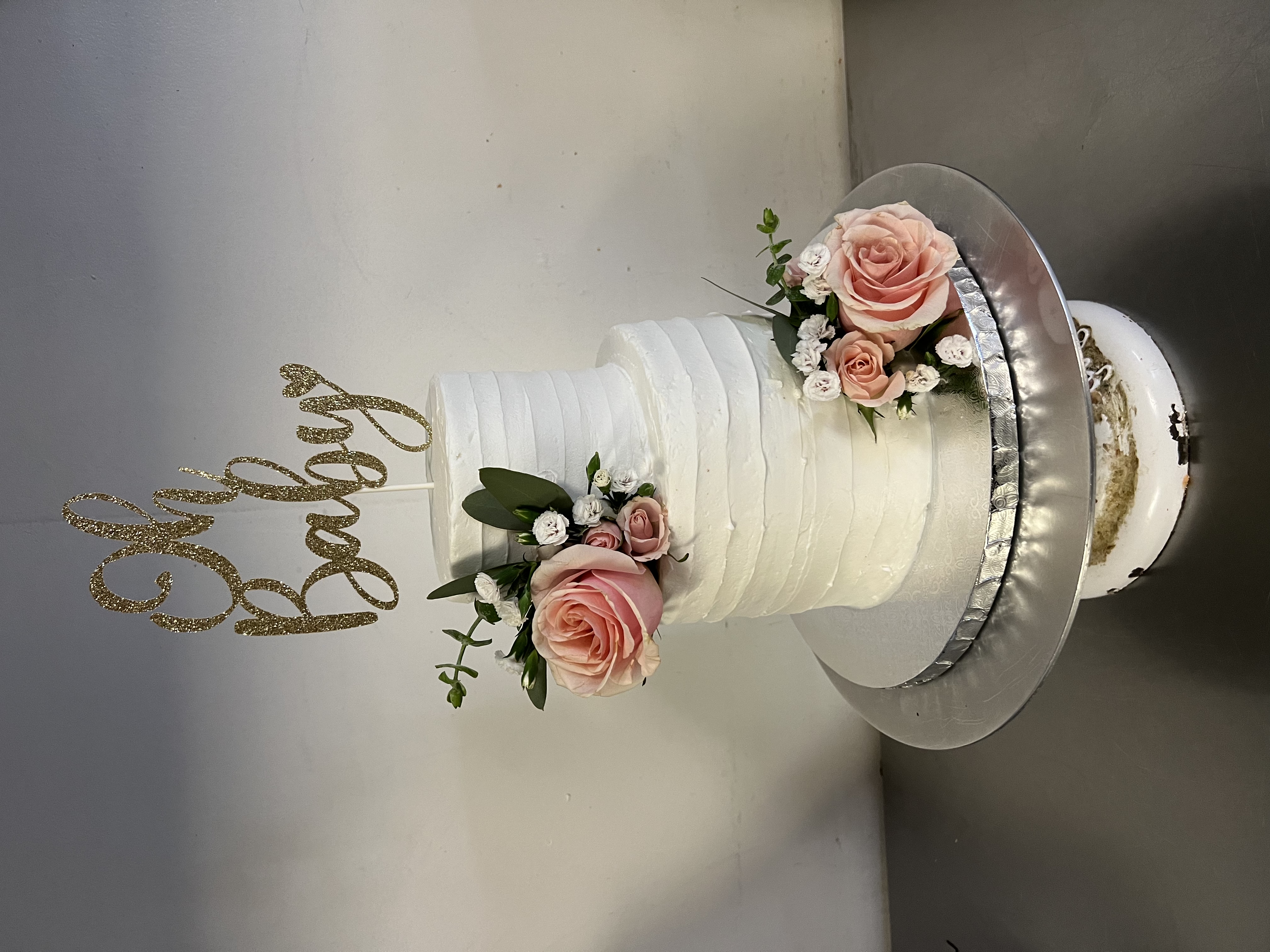 a wedding cake