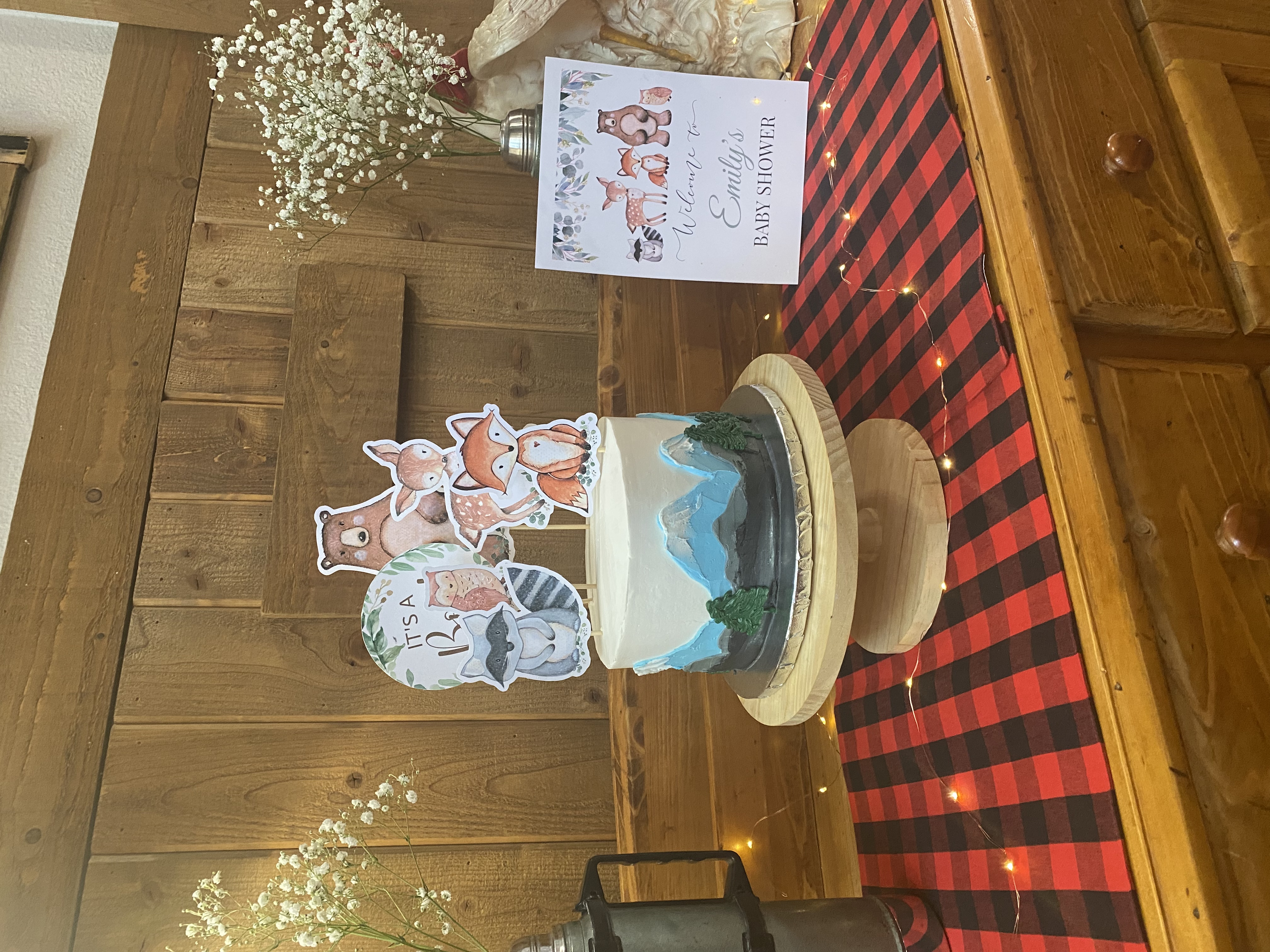 a close up look to a cake