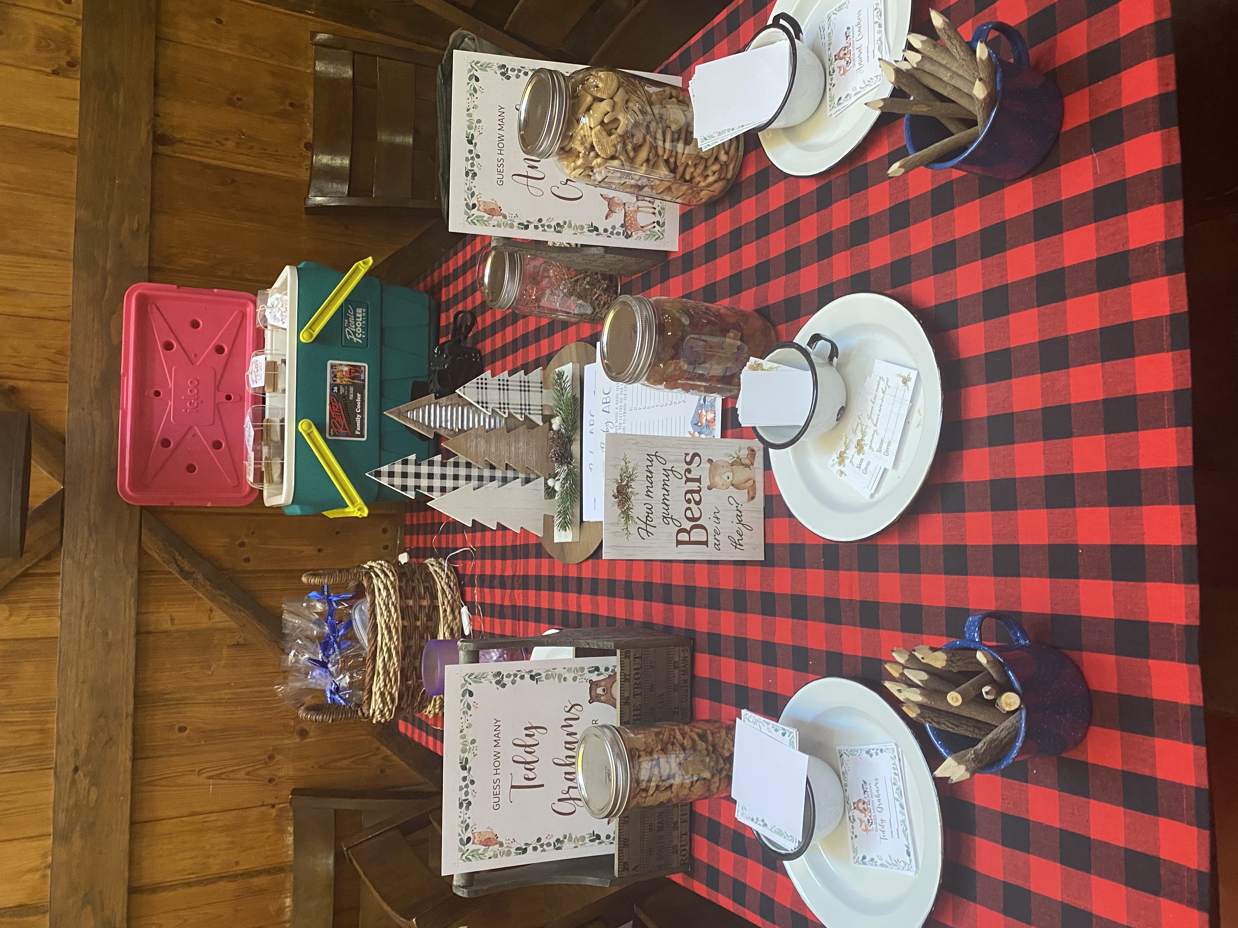 a fancy table