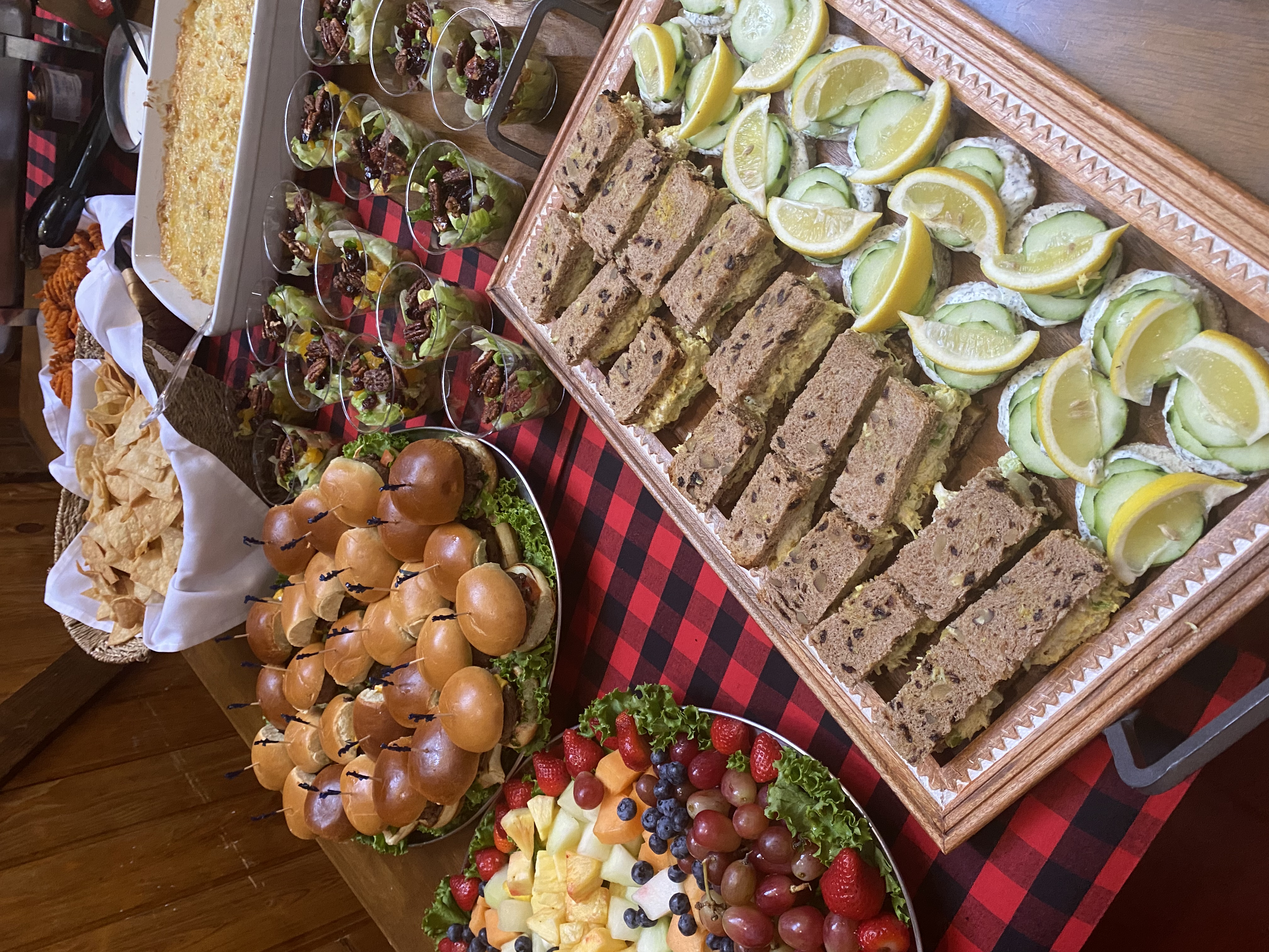 a close up look to food