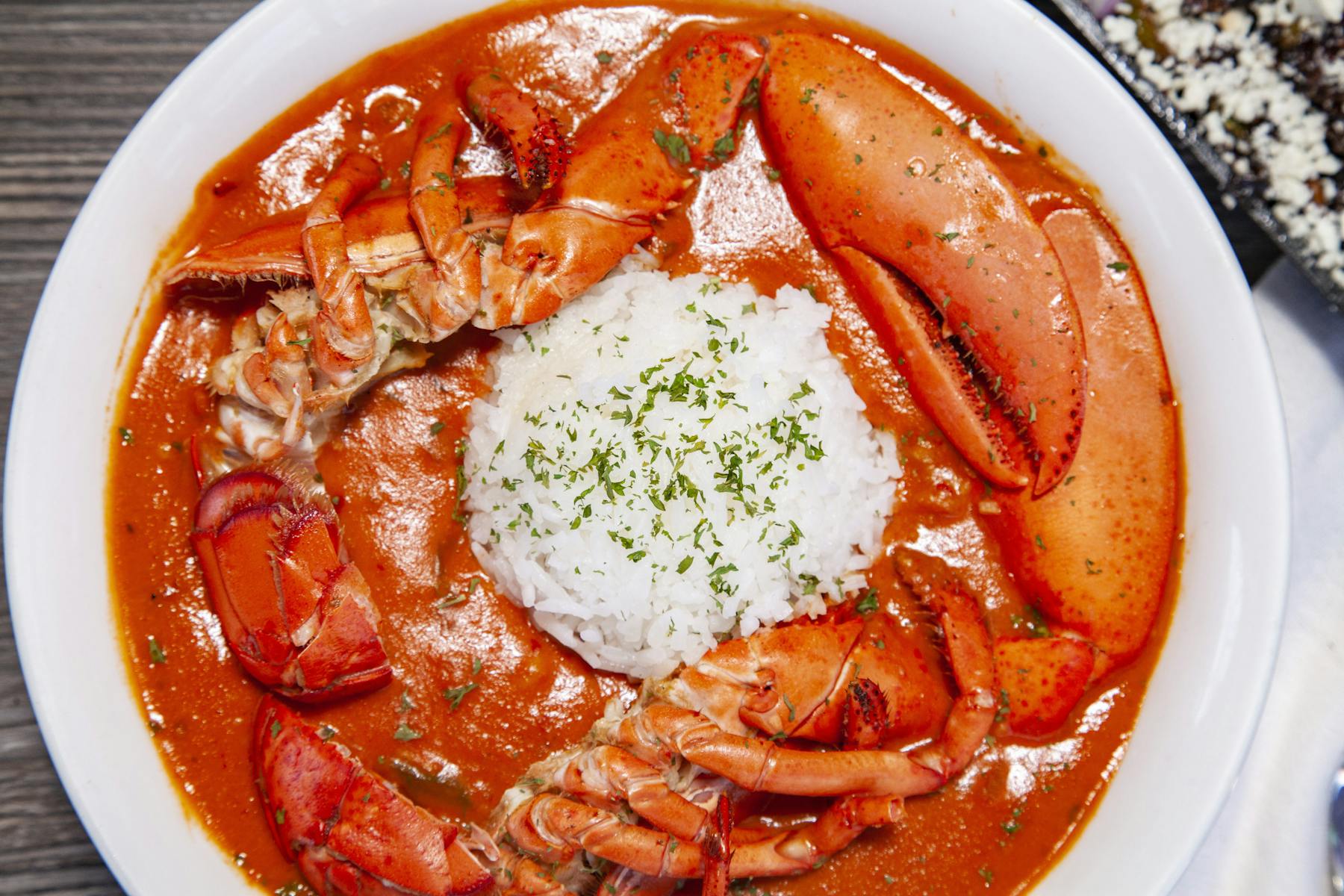 Seafood dish