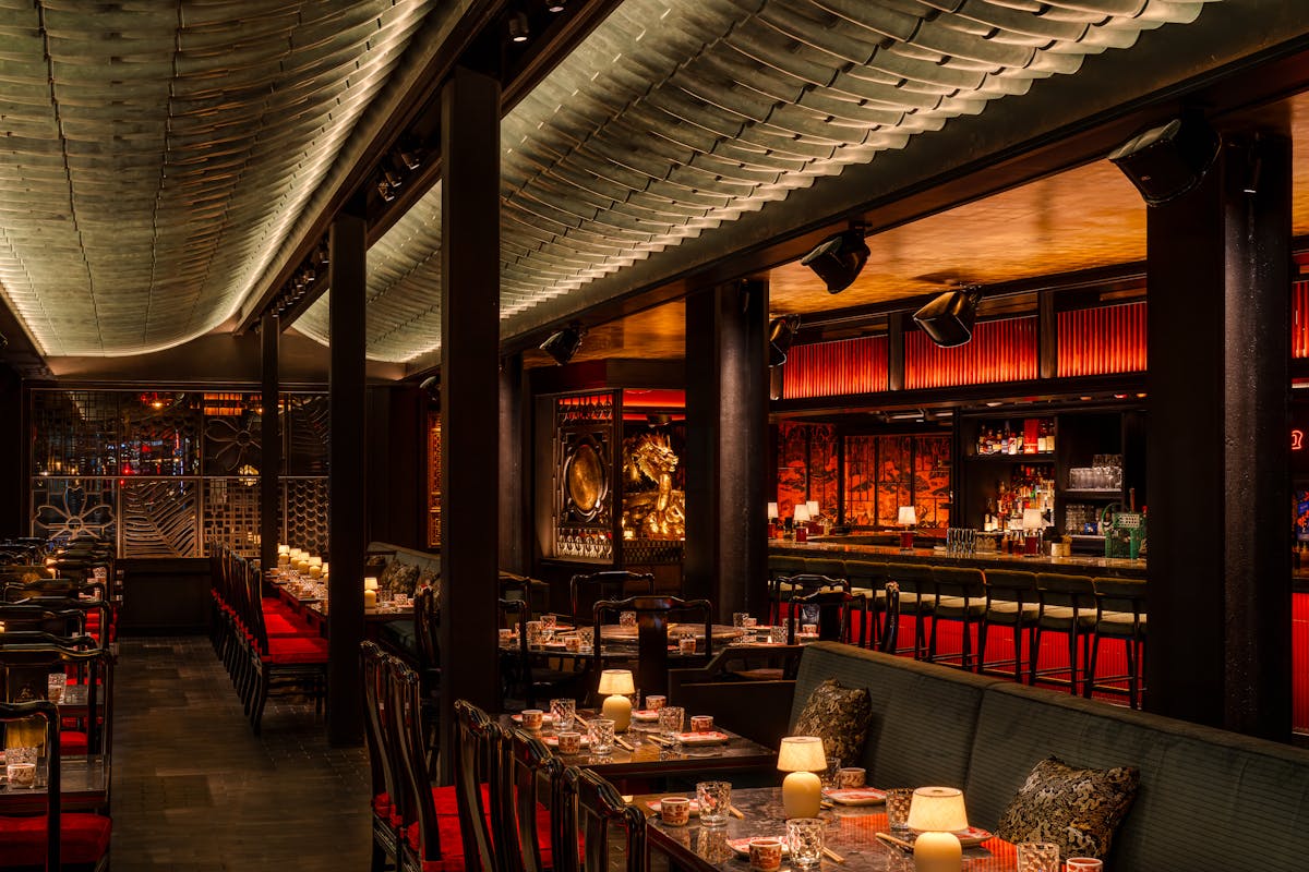 a large long train on a table