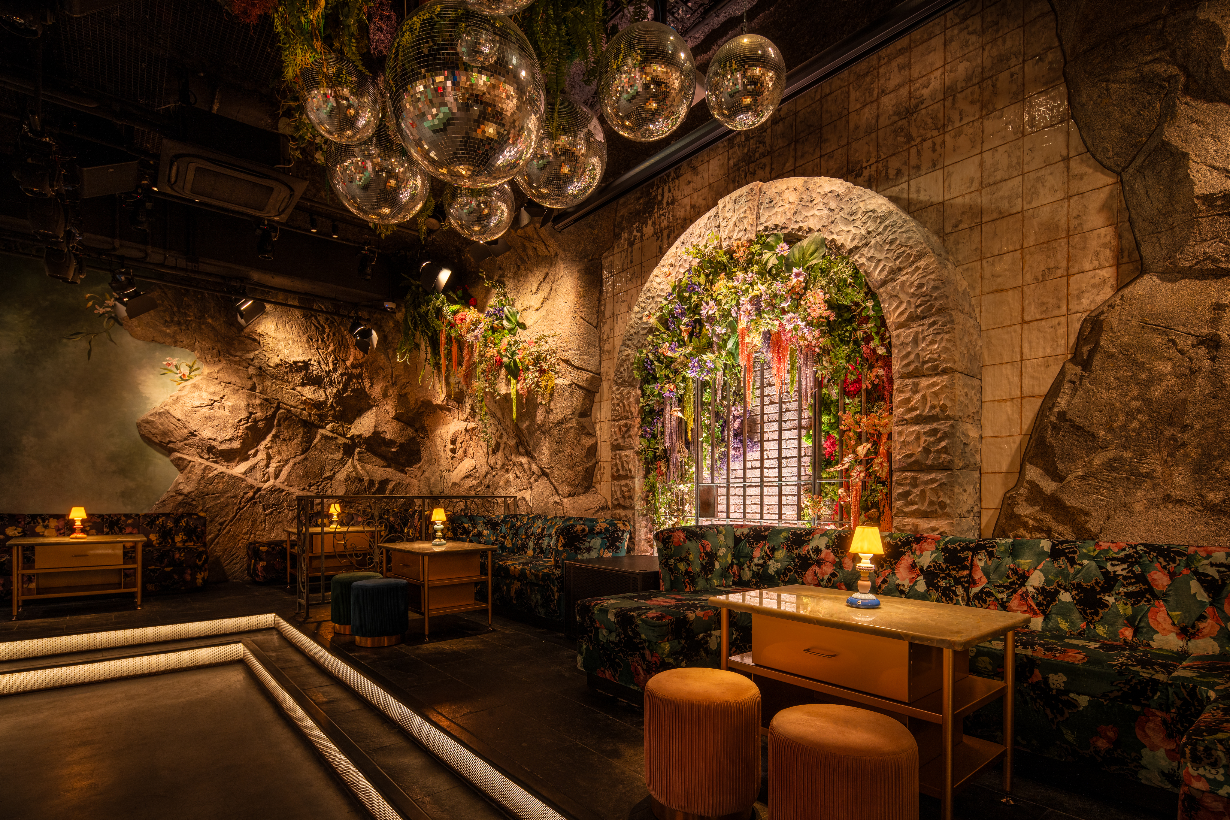 a close up of a church