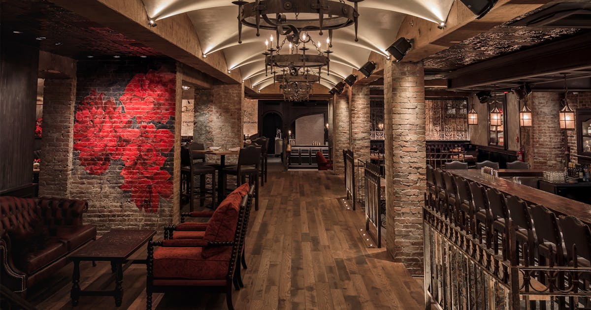 a room filled with furniture and a fire place