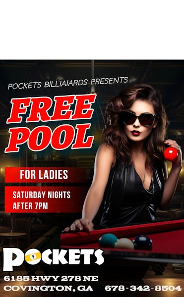 Ladies Night Pockets Billiards Pool & Billiard Hall in Covington, GA