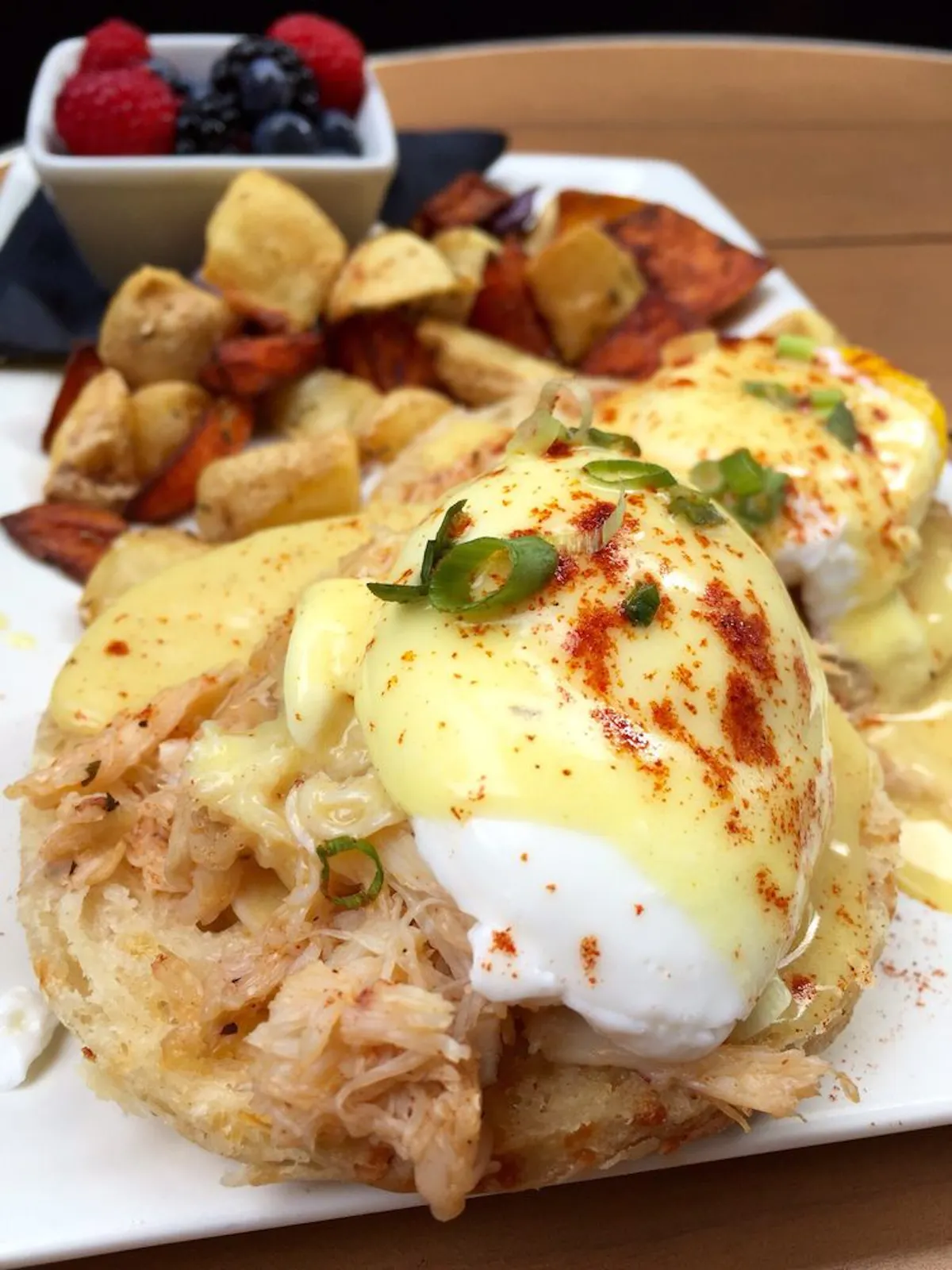 a close up of a plate of food