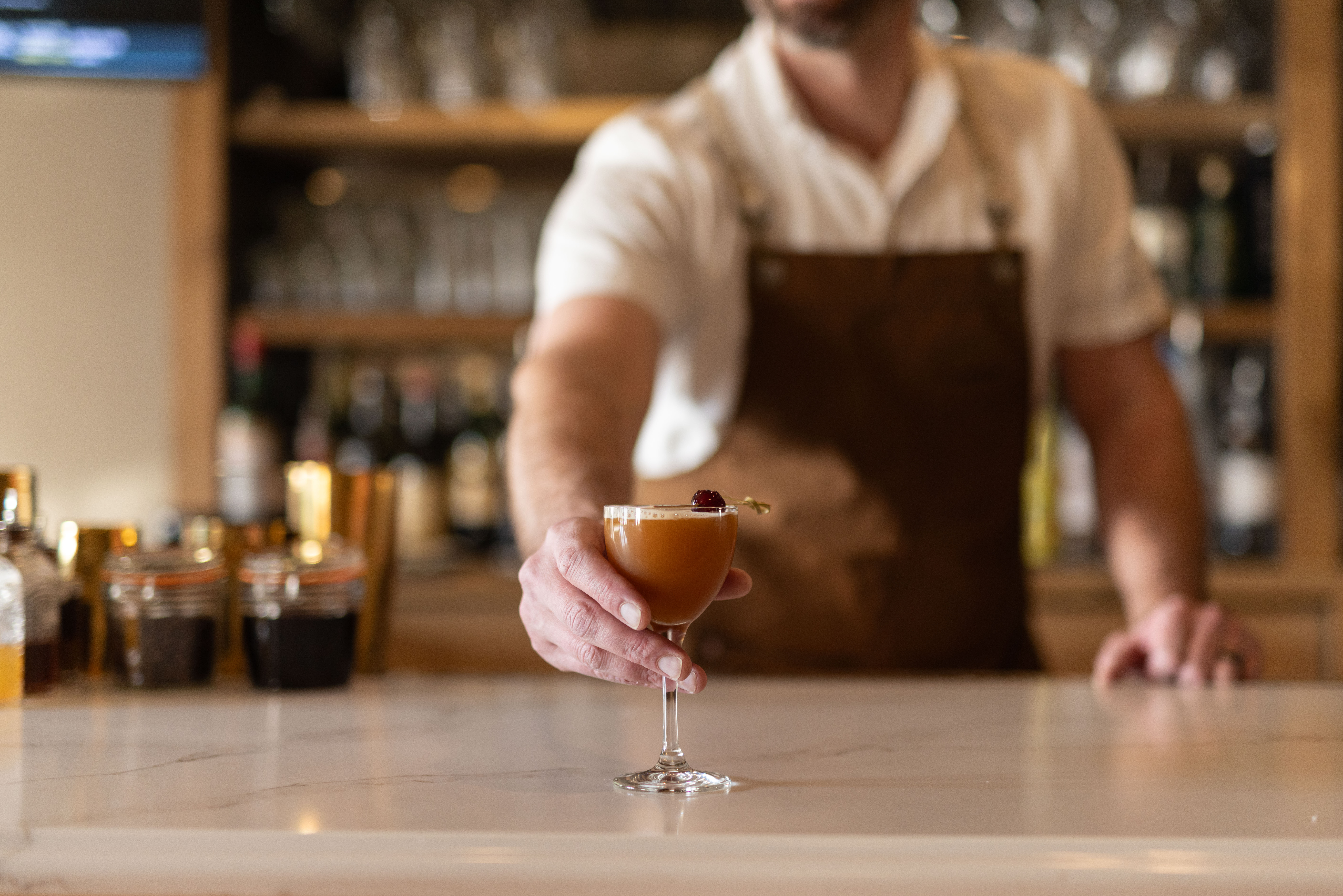 a person sitting at a table