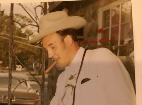 a person wearing a hat