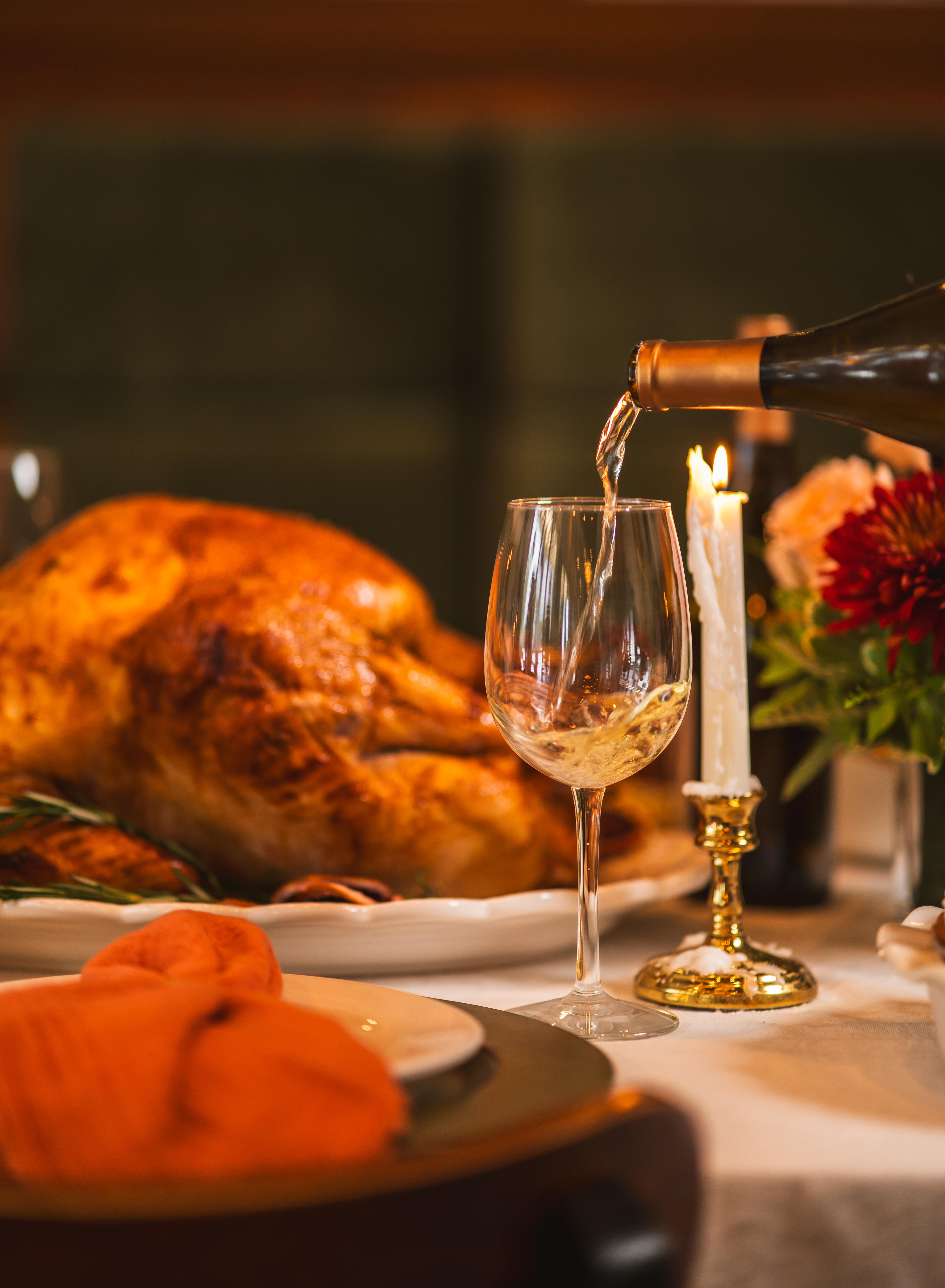 Thanksgiving Turkey and Wine