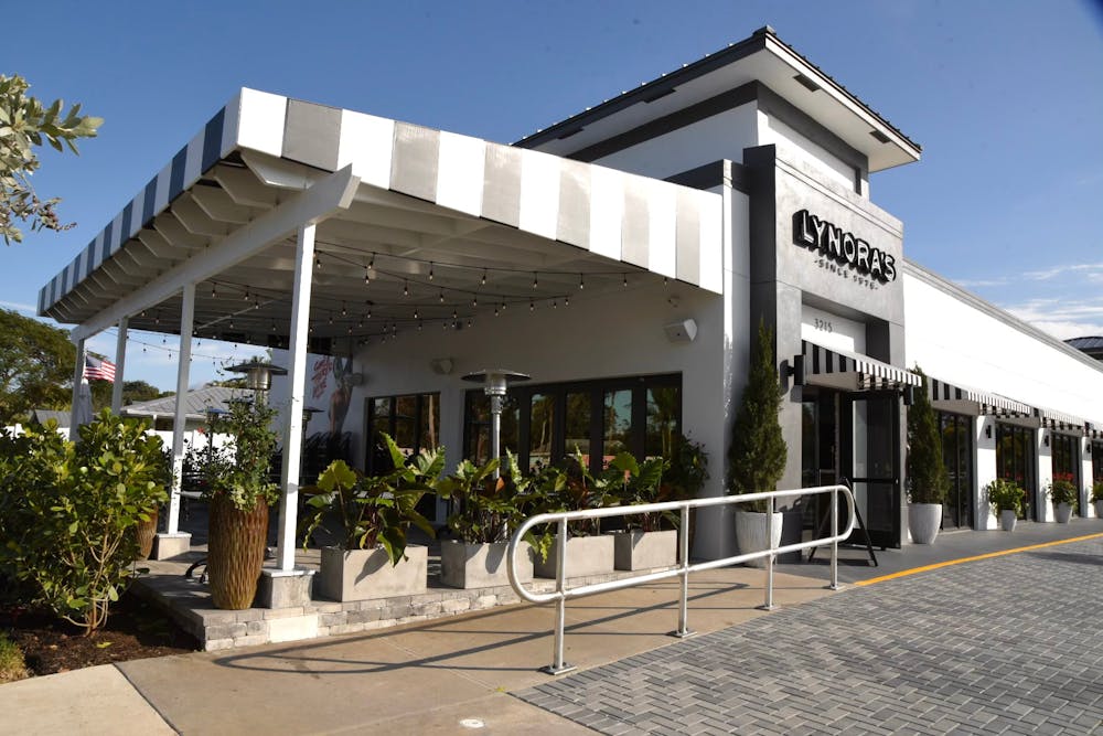 a store front at day