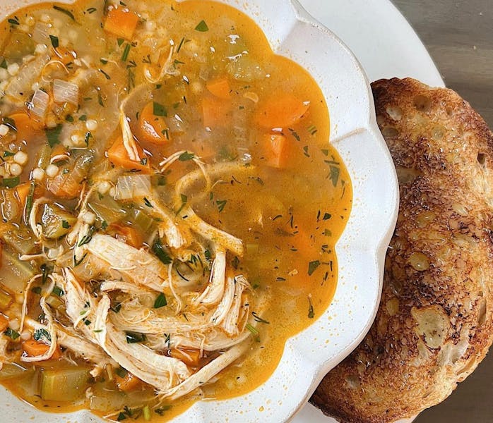 chicken pastina (DF) Winn Winn Cafe