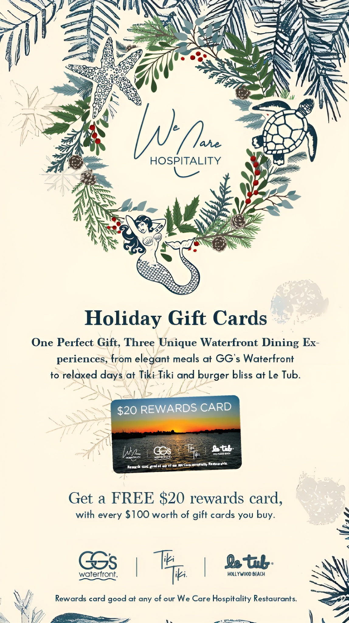 We Care Holiday Wreath