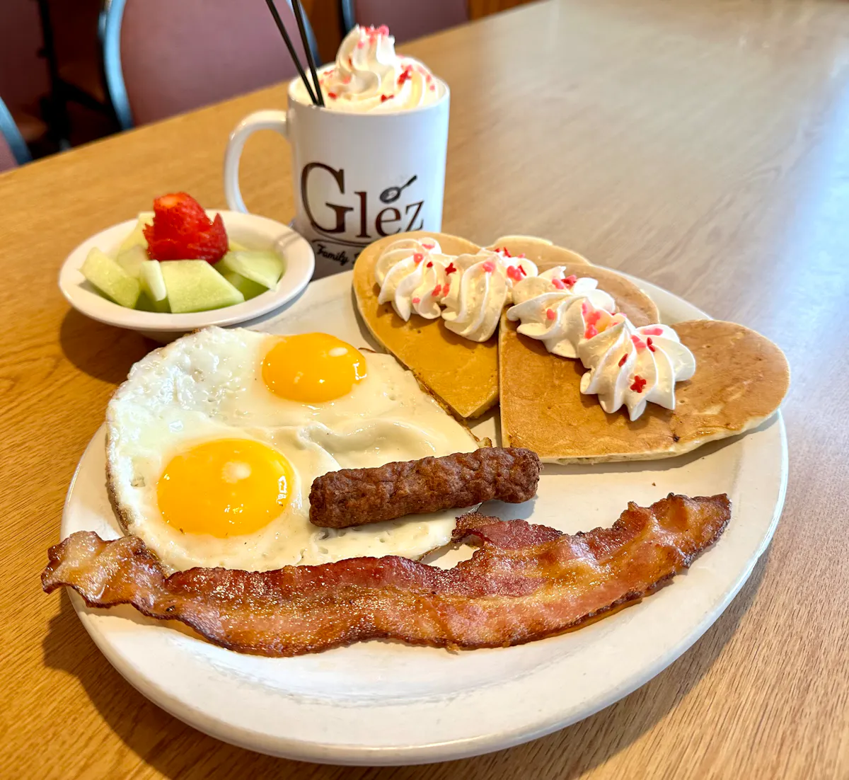 a plate of food