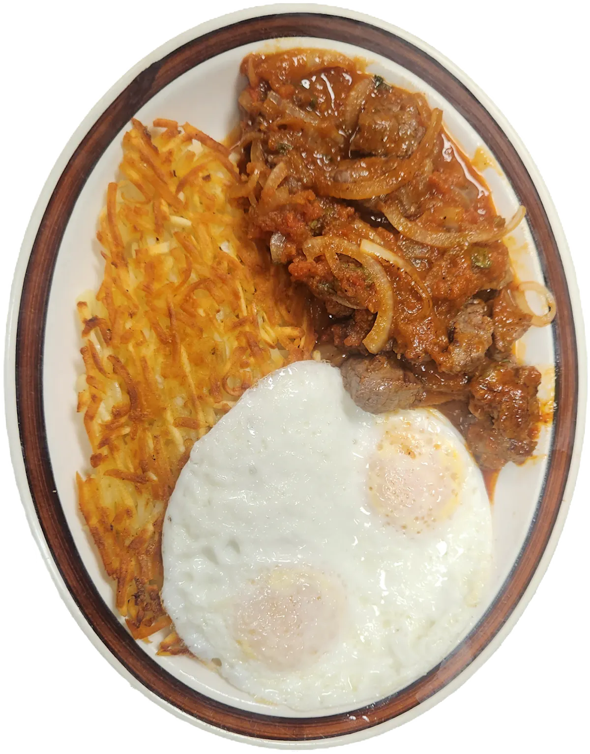 a plate of food