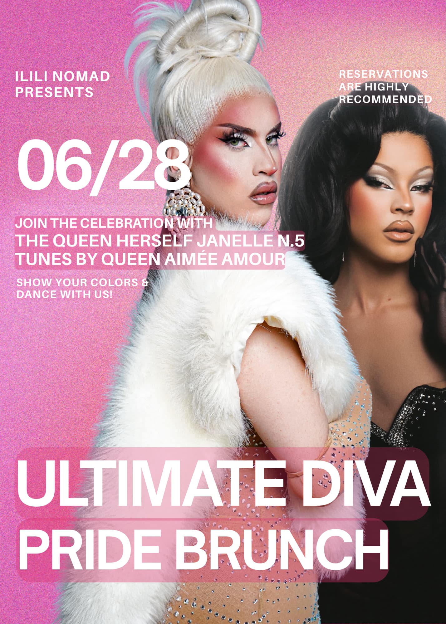 Body Beautiful Pride brunch party at ilili NoMad