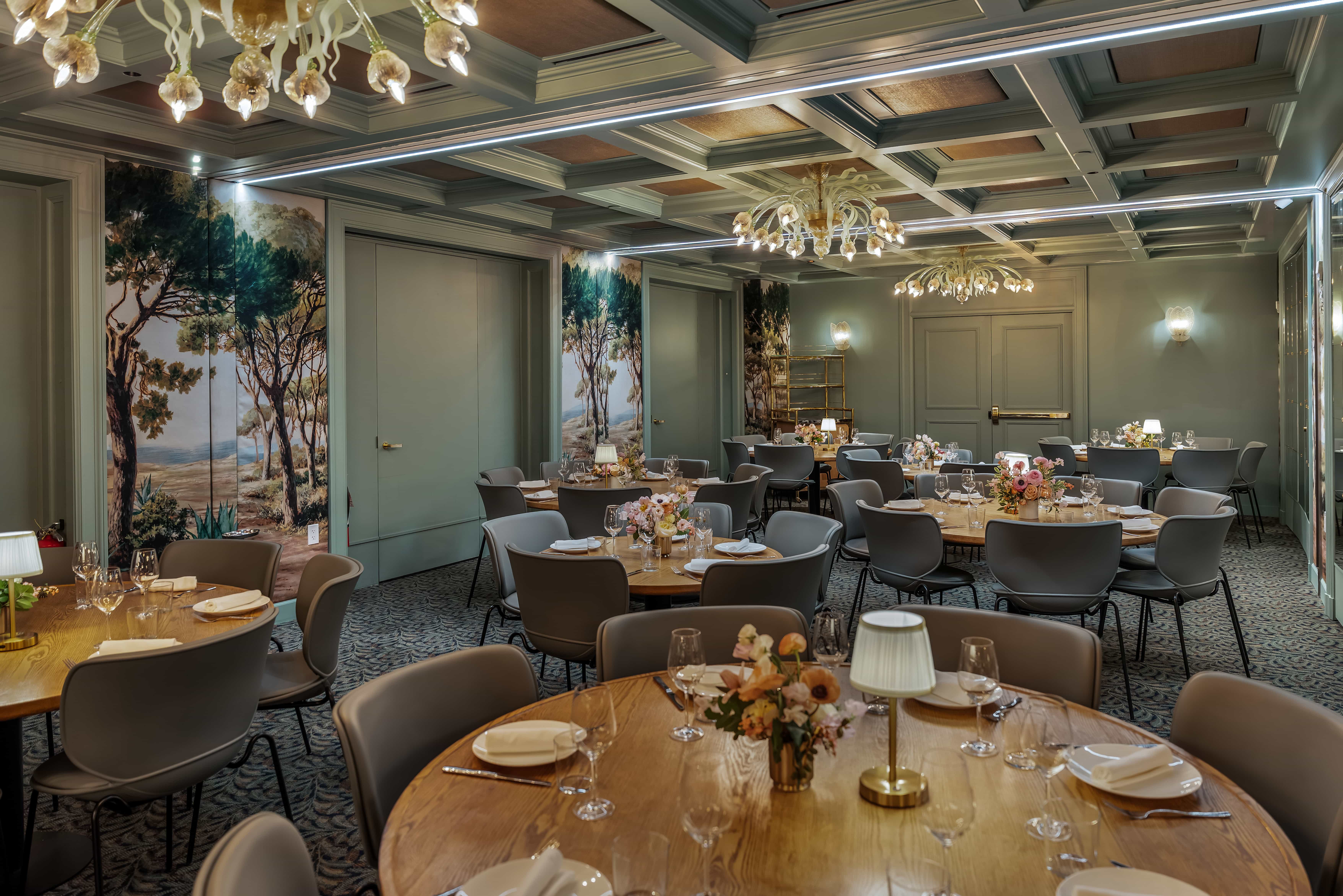 ilili Midtown combined private dining rooms