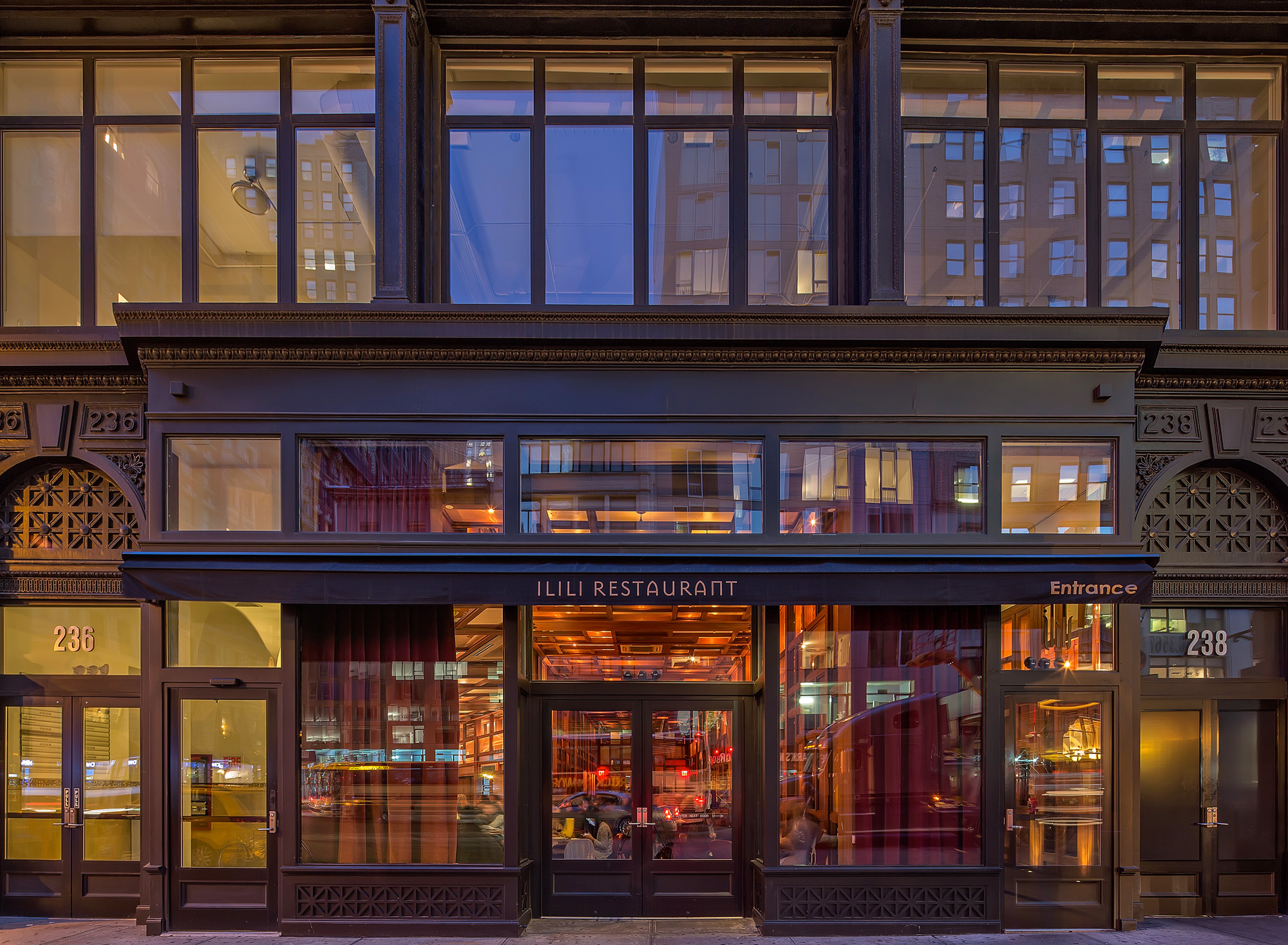 ilili NoMad dining room