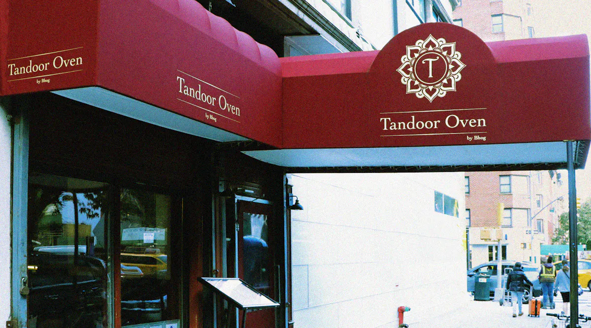 a sign on the side of a building