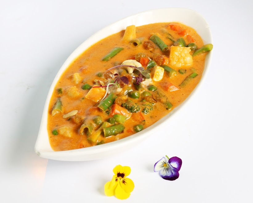 a bowl of food on a plate