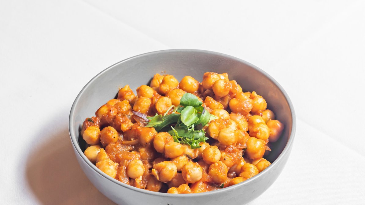 a bowl of food