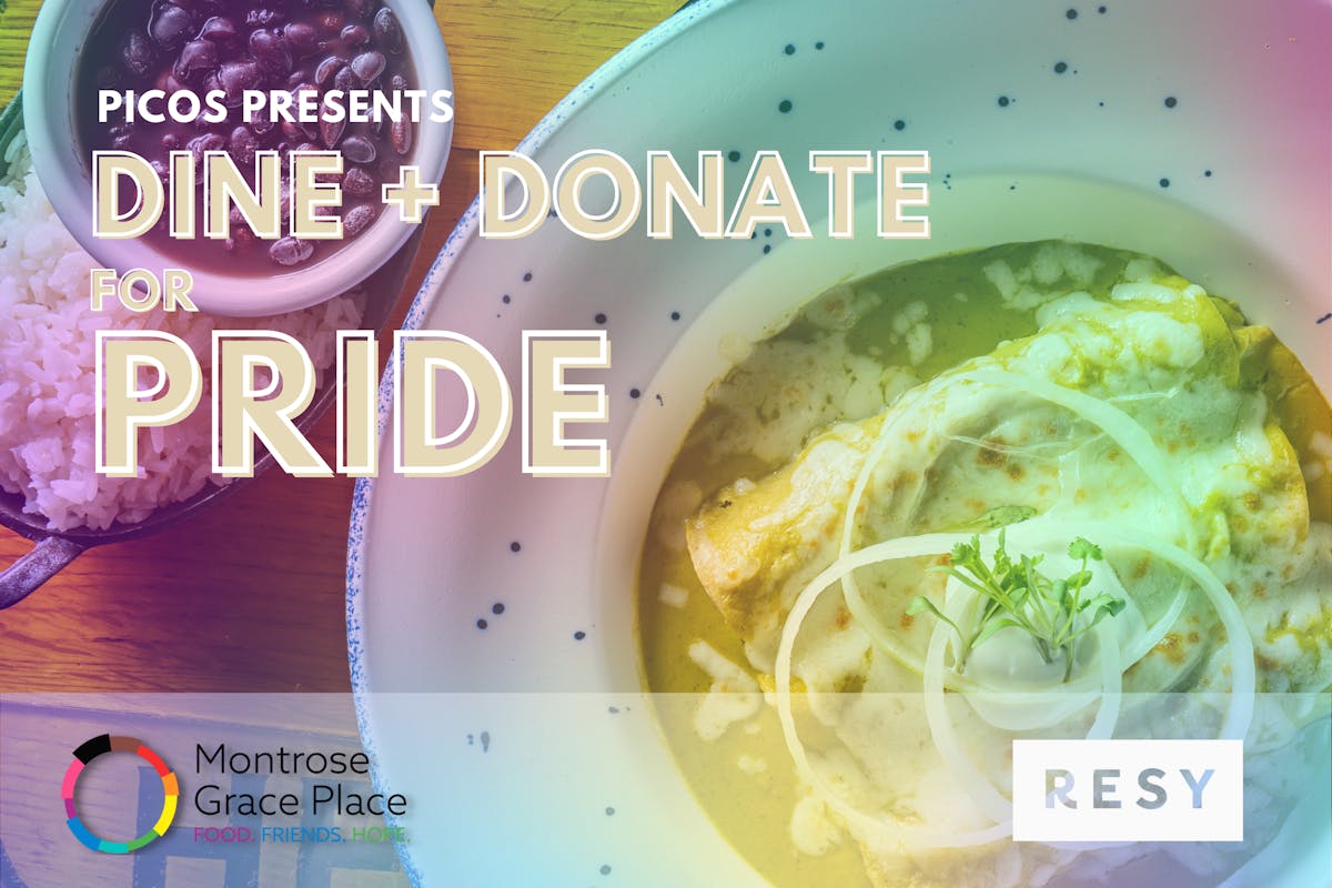 picos presents dine and donate for pride