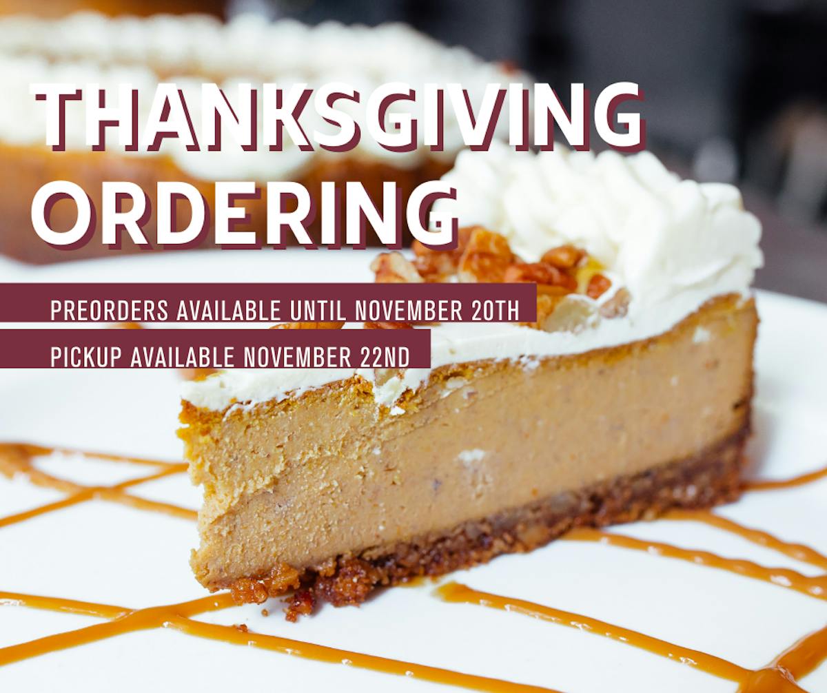 a piece of pumpkin cheesecake