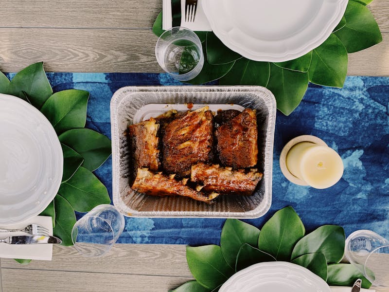 Ribs Platter The Dock in Naples, FL