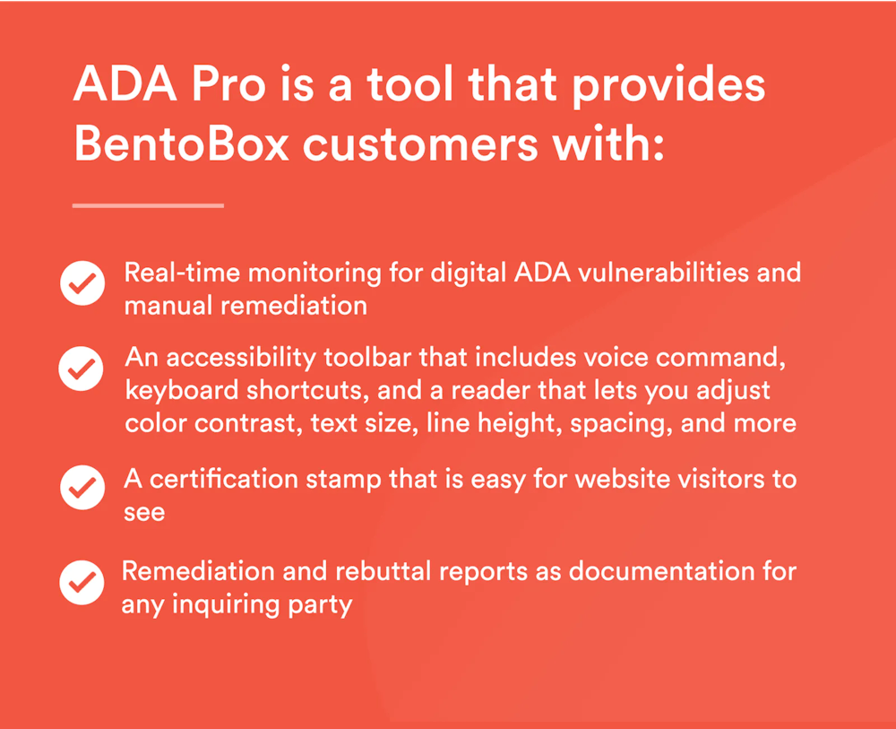 New Tool Provides Ada Certification For Restaurant Websites