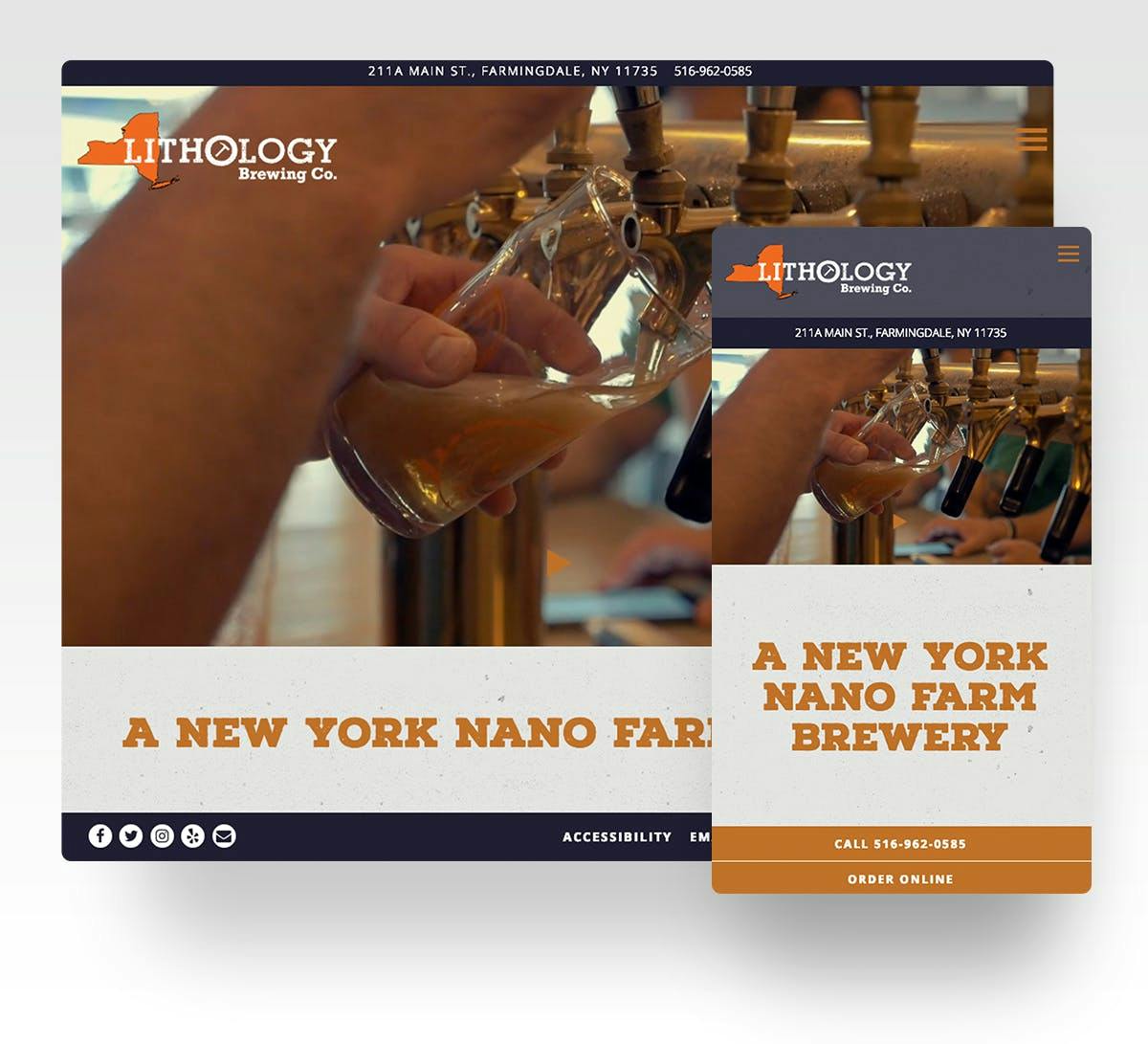 A picture of a beer being poured.