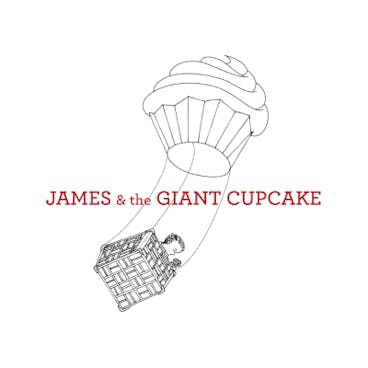 logo, James & The Giant Cupcake