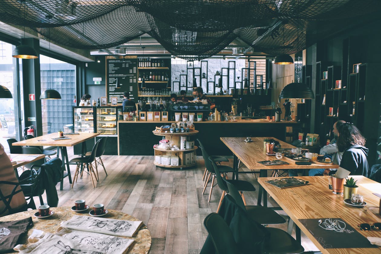a dining room table