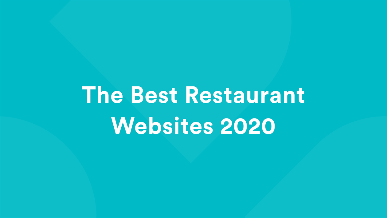 The Best Restaurant Websites 2020