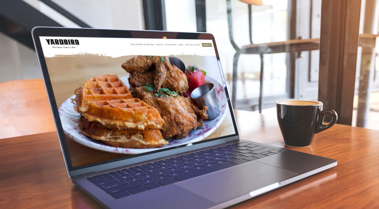 A photo of a laptop computer.