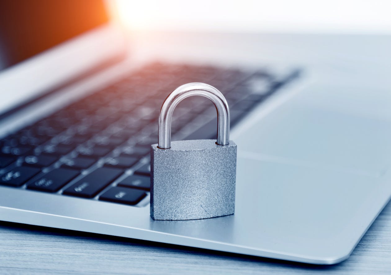 a close up of a laptop