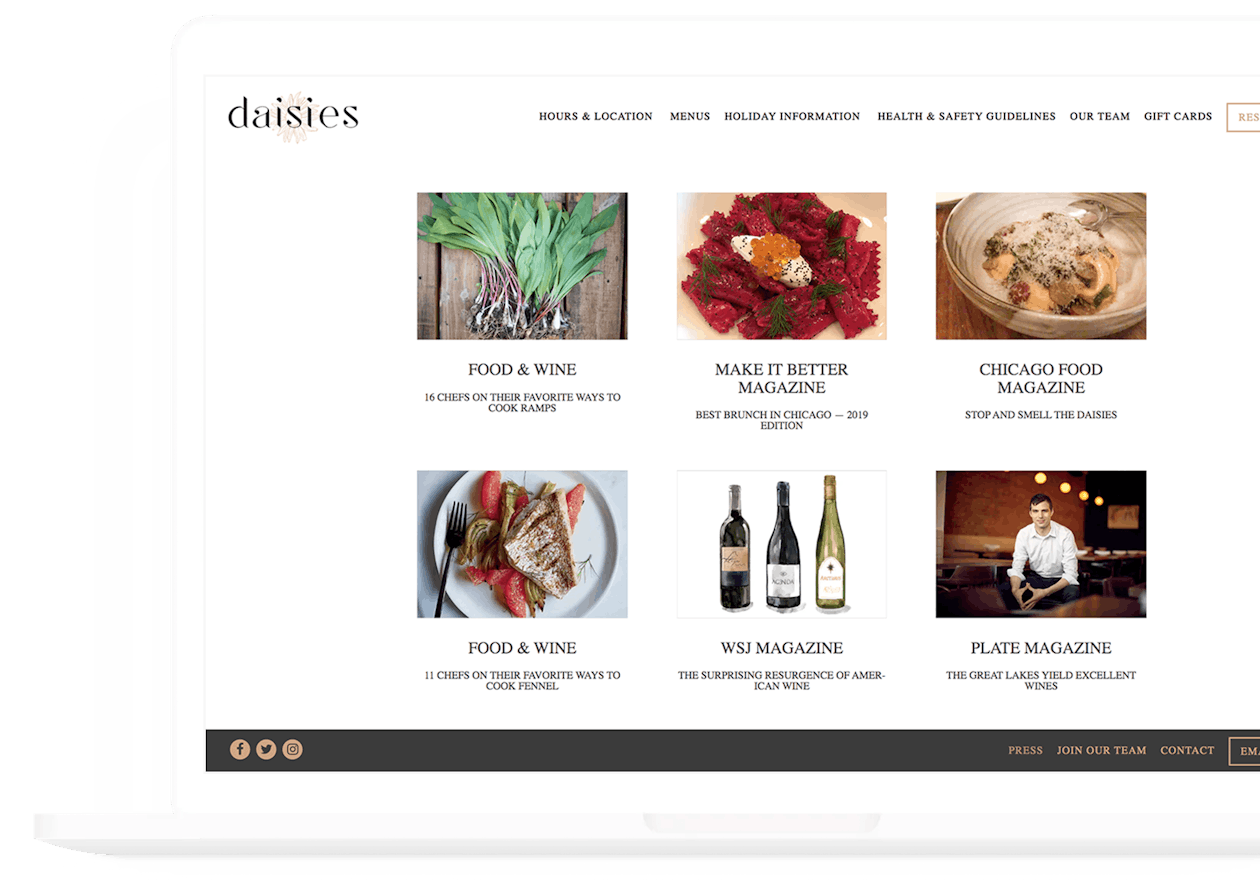 daisies - bentobox customer case study