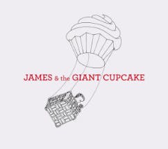 james and the giant cupcake logo