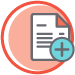 icon of a menu