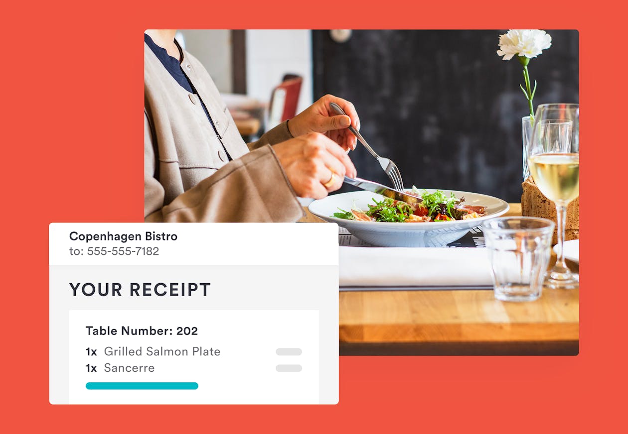 paperless payment by bentobox - dine-in ordering