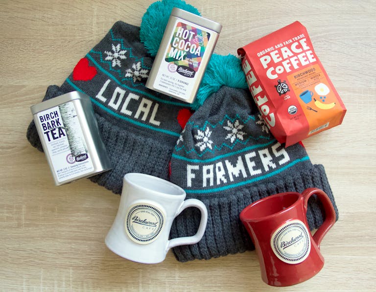 Holiday seasons items for sell on a restaurant website