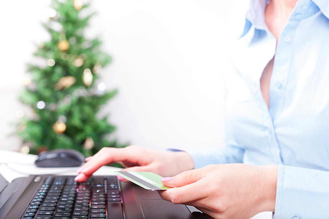 a person using a computer