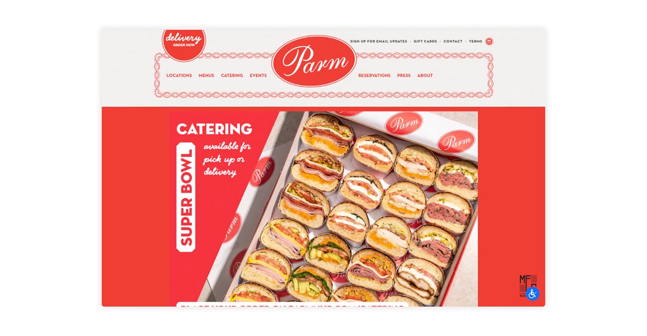 a close up of food