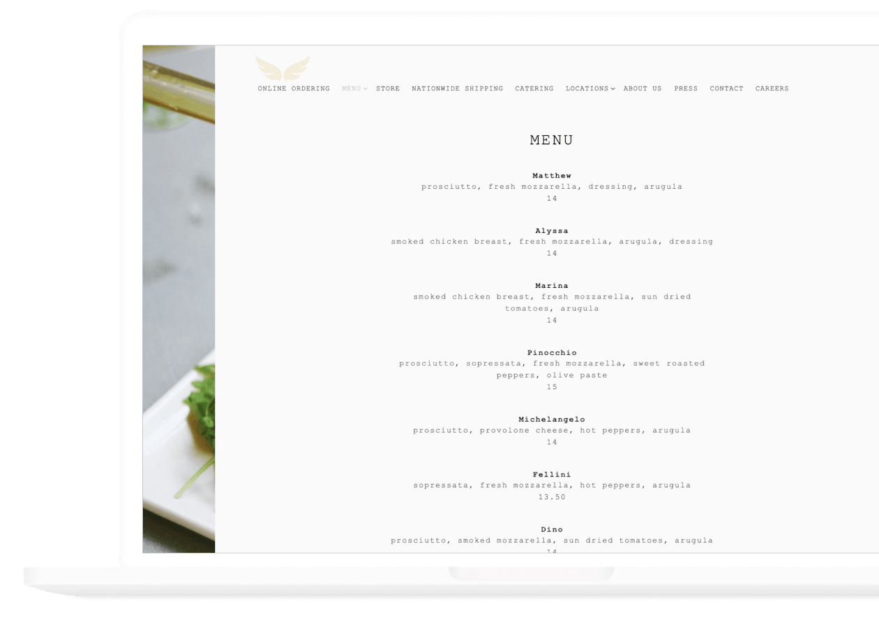 the website for alidoro