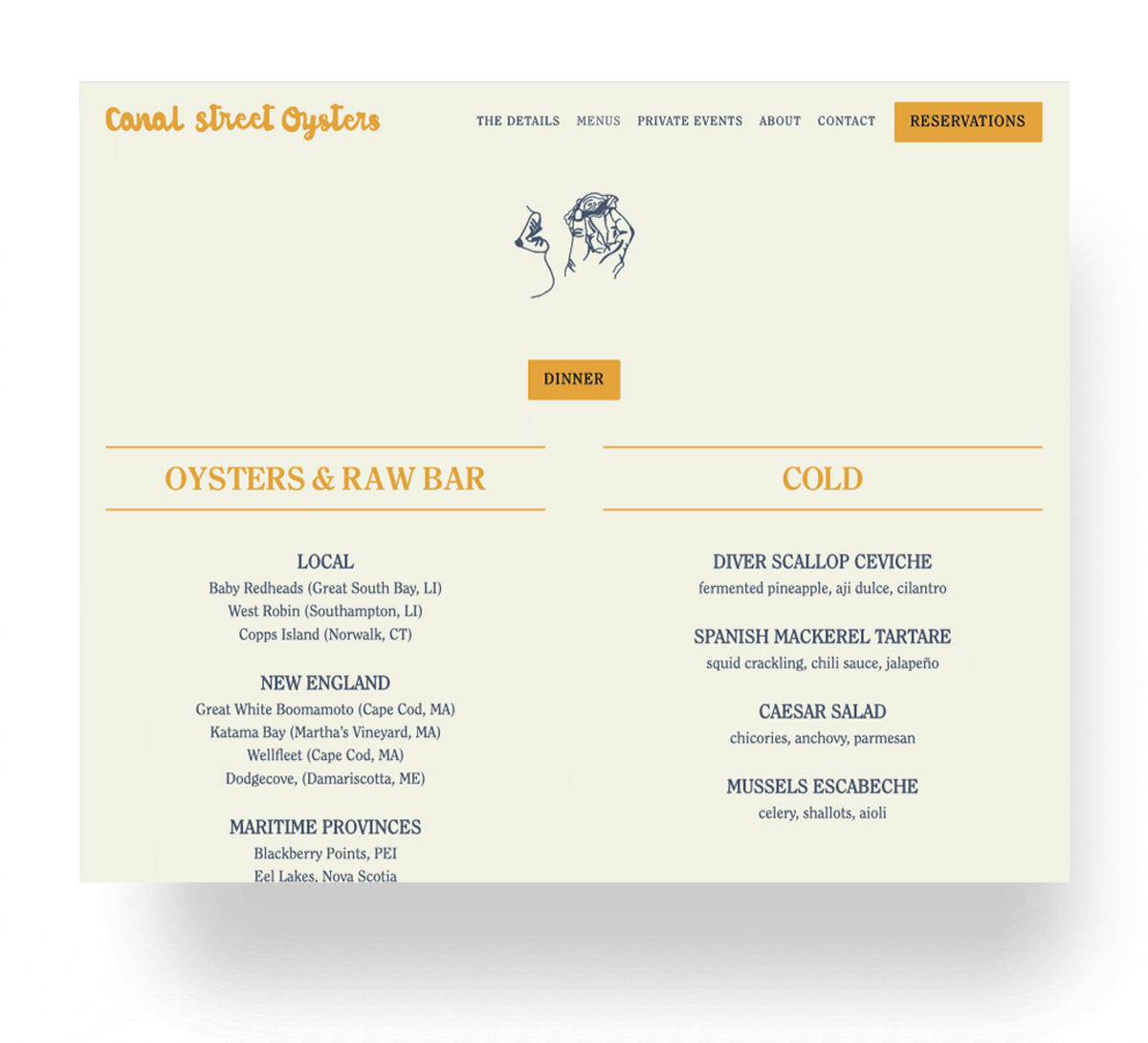 text based menu